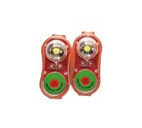 Generico Gilet di Salvataggio, 2/4/6 Pezzi, Luce A LED, Giubbotto Salvavita Flash, per Sopravvivenza in Acqua di Emergenza (2X)