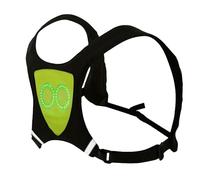 Generico Gilet LED Gilet Rifrangente da Corsa con RGB