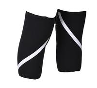 Generico Ginocchiere a Compressione in Neoprene, Ottimo Supporto for Cross Training, Sollevamento Pesi, Powerlifting, Squat, Basket e Altro Ancora(F,L(knee36.5-39cm))