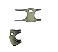 Generico Ginocchiere da giardinaggio con schiuma, antiscivolo regolabili for uomo donna, protezione in ginocchio for lavori di pulizia del giardino(Green 1Pair)