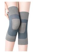 Generico Ginocchiere Termiche 1 Pair Knee Warmers For Women Men Brace Support Compression Sleeve Leg Warmer Winter Cycling Ski Running Pad(Gray-Long Style,M for 40-60kg)