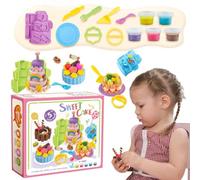 Generico Gioca a Color Dough,Dough Playset Set di plastiline da per Bambini