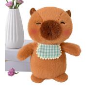 Generico Giocattoli Capibara - 20 Cm Peluche Capibara Morbido - Giocattolo Con Battimani per Abbracci in Camera e Soggiorno, Peluche Sonoro da Collezione