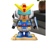 Generico Giocattoli Capibara - Modellino Antistress Che Attira L'Attenzione | Kit Magnetico Di Decorativo | Mini Figura Per Scrivania, Scaffale, Auto, Interni Ed Esterni, Casa, Ufficio E Regalo Di C