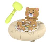 Generico Giocattoli da Martellamento con - 7,48x9,06x2,76 Pollici Giocattoli Educativi Interattivi da Martellamento con, Design di Animali dei Cartoni Animati, Migliora La Coordinazione Occhi