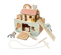 Generico Giocattoli Di Forme 5-In-1 Impilabile Educativo In Legno