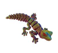 Genérico Giocattoli di lucertola Stampe 3D - Scultura di decorazione di rettili articolati - piccole figure di lucertola flessibile che fanno un movimento realistico, modello di animali