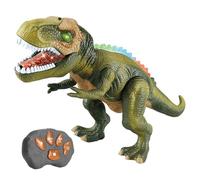 Genérico Giocattoli Dinosauro con Telecomando | Dinosauro Giurassico con Luce E Telecomando | Figura Elettronica Camminare Realistico Gioco Bambini Regali Compleanno Feste Premi Aula