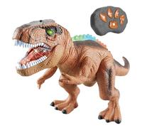 Genérico Giocattoli Dinosauro con Telecomando - Dinosauro Giurassico con Luce E Telecomando, Figure Elettroniche Realistiche Che Camminano Per Ragazzi E Ragazze In Compleanno E Natale