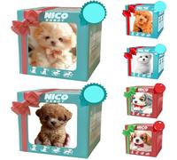 Generico giocattoli per bambini, giocattoli per cani in peluche, cani domestici di intelligenza artificiale, cuccioli di simulazione, cane robot, camminare, gridare, regalo di compleanno (F)