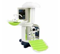 Generico Giocattoli per lo spazio - Stazione spaziale astronauta giocattolo, set di giocattoli robusta stazione spaziale in ABS per ragazzo, ģiocattoli regalo spaziali con, śpaziale, suoni e batteri