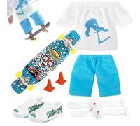 Generico Giocattoli per scooter da | Punta delle dita Movimento Giocattoli Giochi Scooter Skateboard | di gioco del regalo di compleanno dei bambini di Halloween Party Favor