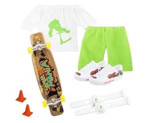 Generico Giocattoli per Scooter da | Punta delle Dita Movimento Giocattoli Giochi Scooter Skateboard | Finger Toy novità Sensoriale attività Finger Scooter Skateboard Kit