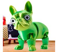 Generico Giocattoli Stampati in 3D | Decorazione Bulldog Articolato 3D | Animali Piccoli Snodati Antistress per Adulti Vetrina Libreria Display | Pasqua Compleanno Natale Festa Party Stanza