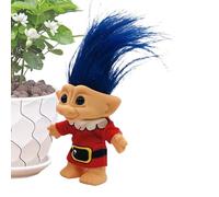 Generico Giocattoli Troll Miniaturizzati - Miniature Natalizi Originali,Figure Retro Divertenti Da Scaffale, Decorazione Da Scrivania Per Vacanze Soggiorno Camera Da Letto Libreria