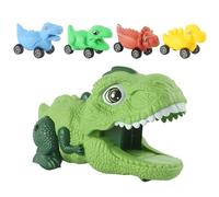 Generico Giocattolo Auto Dinosauro - Modello Camion Dinosauro Ad Inerzia,Modello Auto Interattivo Per Bambini Regalo Compleanno Natale Capodanno Festa