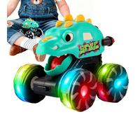 Genérico Giocattolo Auto Dinosauro | Modello Di Auto Giocattolo con Luce | Modello di Camion Dinosauro Alimentato a Pressione con Luce - per Bambini Ragazze Compleanno Natale Festa dei Bambini Anno