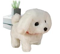 Generico Giocattolo Cane a Coda Scodinzolante, Compagno di Peluche Realistico, Robot Cucciolo Interattivo, Per Bambini Ragazzi Ragazze Famiglia Amici Casa Interno Compleanno Natale