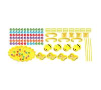 Generico Giocattolo da Gioco con Tavole Puzzle, Four Player Battle | Promozione delle abilità logiche e ' apprendimento dei numeri Attività sviluppo cognitivo per l ' ordinamento