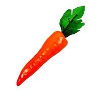 Generico Giocattolo di carota, decorazione del giardino di carote di Pasqua - Decorazioni di carote pasquali Carota finta realistica,Decorazione a terra di carota per Capodanno cinese, San, Ringrazia