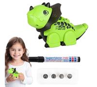 Genérico Giocattolo di Dinosauro Elettrico: Robot Dinosauro Camminatore, Giocattolo di Apprendimento Interattivo per Bambini, Ragazze e Bambini, Funzione Movimento, Effetti Sonori, Idea Regalo