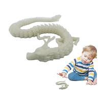 Genérico Giocattolo Di Lucertola Articolato, Giocattolo Di Drago Articolato | Drago Di Mobilità Articolare 11.8, Figura Di Decorazione Dungeon | 3 D Stampato - Mitica Scultura Di Creature