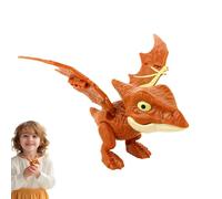 Generico Giocattolo dinosauro con dita per bambini, giocattolo dinosauro con dita mordaci,Modello giocattolo Dino interattivo che si morde le - Novità di dinosauri per bambini con bocche mobili