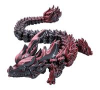 Generico Giocattolo Drago Flessibile - Stampato In 3D, Figura Fidget