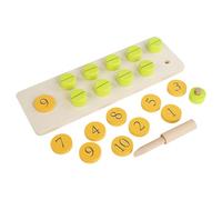 Generico Giocattolo E Bulloni per Bambini - Gioco di Conteggio Numeri con Cacciavite,Gioco di Apprendimento Numeri con - per Apprendimento Precoce Abilità Motorie Fine Scuola Materna Asilo