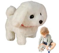 Genérico Giocattolo Elettronico Del Cucciolo - Compagno Realistico Animale Peluche,Robot Cucciolo Cane | Regalo per Amici Ragazzi e Ragazze Casa Interni Compleanno Natale e Laurea