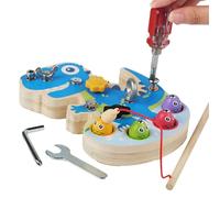 Genérico Giocattolo | Gioco Stringere con Figura Dinosauro | Set da Tavolo con Cacciavite A Forma di Dinosauro per Bambini - per l'Apprendimento di Ragazzi e Ragazze età