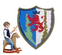 Generico Giocattolo in schiuma per bambini, Giocattolo con scudo in schiuma - Armi medievali in per bambini,Armi portatili per giochi di finzione per giochi di ruolo, in per, ragaz