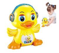 Genérico Giocattolo Interattivo Dancing Duck, Duck per Bambini per Bambini, Ha guidato Giocattolo Di Insegnamento Musicale per Bambini In Età Prescolare | Apprendimento Educativo Prescolare per