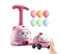 Generico Giocattolo Lanciatore Di Palloncini | Veicolo ad Aria Compressa,Auto da Corsa a Propulsione a Palloncino | per Bambini e Bambine Prescolari Scuola Camera Sala Giochi Festa Asilo