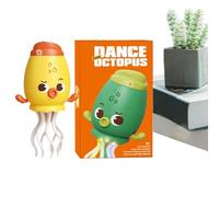 Generico Giocattolo Musicale - Giocattolo Musicale Polpo Per Bambini | Figura Animale Illuminata Interattiva Con Evitamento Ostacoli Per Gioco A Terra Asilo Nanna E Ragazzi In Età Prescolare