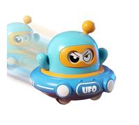 Genérico Giocattolo Nave Spaziale - UFO Spaziale Cartone Animato con Backspace | Giochi Educativi Cambia Viso per Bambini Interni Esterni Compleanno