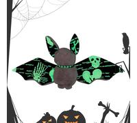 Generico Giocattolo Peluche | Animaletto Di Peluche Gotico Luminoso Per Halloween | Figura Da Collezione Horror | Per Casa Ufficio Camera Da Letto Laurea Natale E Bambini