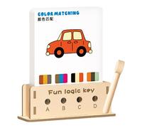 Generico Giocattolo per Abbinamento Forme | Puzzle Bambini | Attività Didattica Per Casa Scuola Viaggio Asilo Bambini 4+ Anni