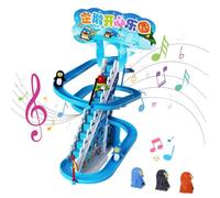 Generico Giocattolo Per Arrampicata Su Scale Del - Set Di Binari Per Scale Elettriche Automatiche, Giocattolo Per Vagone Musicale Lampeggiante A LED | Giocattol Educativo Per Lo Sviluppo Delle Abilit