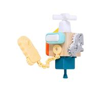 Generico Giocattolo per Bambini Busy Cube - Coordinazione Occhio-Mano in Legno, Giocattoli da Viaggio per Bambini, Cubo di attività di Gioco per | per Bmbini Autismo E ADHD Ragazzi Ragazze Bamini in