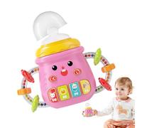Generico Giocattolo Per Bambini - Giocattolo Musicale Illuminato 13,8x4x11,7 Cm | Biberon Interattivo Per Con Manico Casuale E Colori 'anello, Musicali Delicate | Biberon Educativo Lenitivo Pe