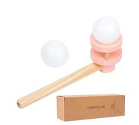 Generico Giocattolo per l'equilibrio per Bambini - Palla Galleggiante per cerbottana | Gioco con la Giocattolo Gioco per Pensare al Cervello, Galleggiante in Legno da 1 Pezzo, allenament