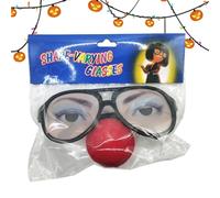 Generico Giocattolo per occhiali scherzosi, occhiali divertenti per uomini e donne | Giocattolo per da travestimento divertente - Feste esilaranti ed eleganti favoriscono i giocattoli per il primo di