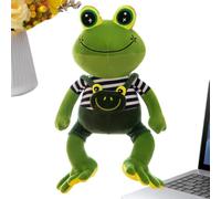 Generico Giocattolo Rana Peluche Cuscini da Divano Morbidi Sorridenti | Peluche Morbidi Cuscino Per Bambini Donne per Bambini, Bambine, Ragazzi, Donne, Casa, Camera da , Ufficio, Divano, Auto,