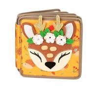 Genérico Giocattolo Sensoriale da Viaggio, Libro Sensoriale in Feltro per, Gioco Tranquillo Scheda di Sviluppo per Camera da Soggiorno Viaggi Culla attività Sensoriale