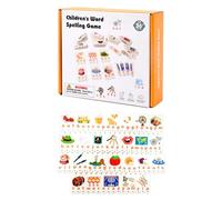 Genérico Giochi di Alfabetizzazione - Giochi Educativi Di Ortografia E Vocabolario,Alfabeto Interattivo Giocattoli Educativi per Bambini Piccoli Pratica Scuola Apprendimento Casa Asilo