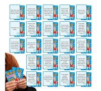 Generico Giochi di carte per adulti - Carte interattive per bevande in carta da 50 pezzi | Gioco da tavolo | Per la famiglia, la casa, la festa, il viaggio, l'intrattenimento, l'incontro sociale