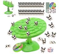 Generico Giochi Di Equilibrio Per Bambini,Puzzle Da Tavolo Panda Tree - Gioco di Bilanciamento con - Ragazzi Ragazze Amici Famiglia Riunioni Genitore-Figlio Feste Compleanno Natale Regali