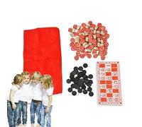 Generico Giochi Di Loto, - Multiuse Stylish Ergonomic Set Bingo Da Viaggio, Tavolo Per Bambini Strategici, Giocattoli Vintage L'apprendi | Multipurpose Outdoor Indoor Utility Easy to Use