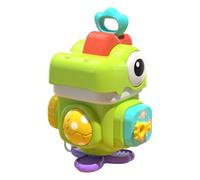 Generico Giochi Dinosauro Fantastici - Cubo Attività Viaggio,Gioco Sensoriale Sviluppo Abilità Manuali Bambini Bambine Viaggio Casa Libero